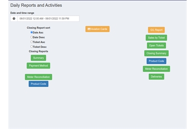 FBO Director Daily Reports Listing